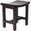 Banc de douche en teck Sumba Lotus