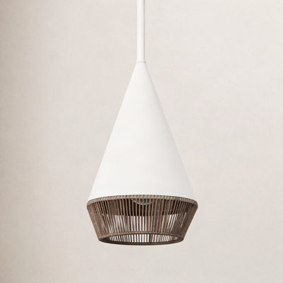 Keaz Single Light Steel Pendant
