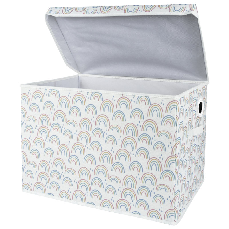 Sammy & Lou Rainbow Print Felt Toy Storage Chest