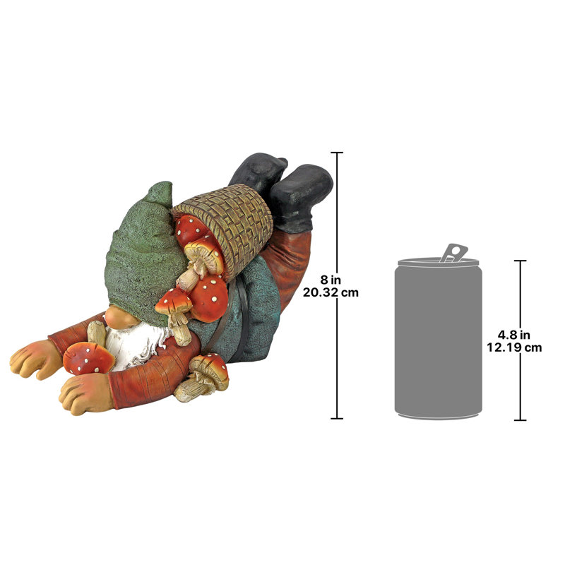 Statue Clumsy Mushroom Gnome