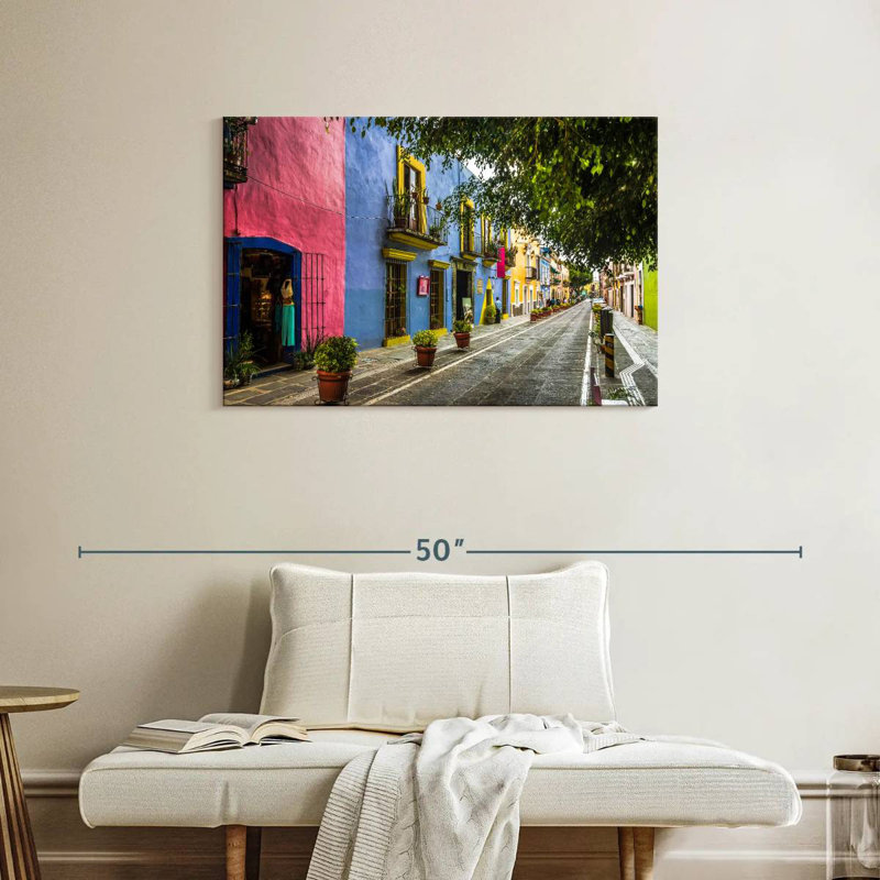 Sirci, rue mexicaine, H 24 po x l 36 po