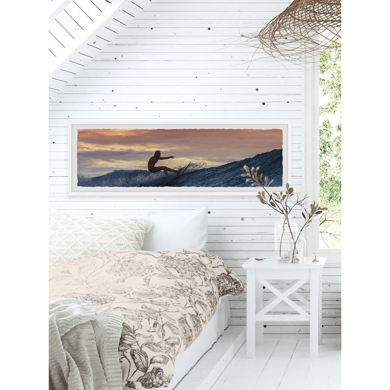 Feel The Waves by Marmont Hill - Single Picture Frame Painting, 25cm H x 76cm W