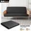 Housse pour canapé-lit réversible en tissu de polyester réversible avec fermeture à glissière 3 côtés-96484494-87758523