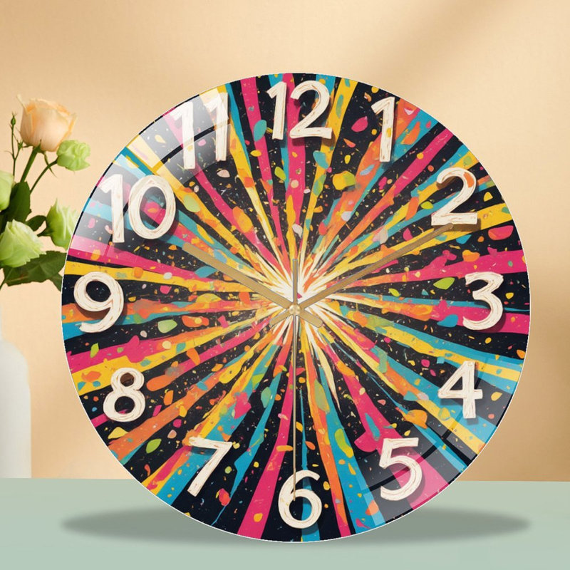 Horloge murale 12 po