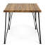 Table d'extérieur en bois 32,5 po - avec un look élégant fait pour les espaces