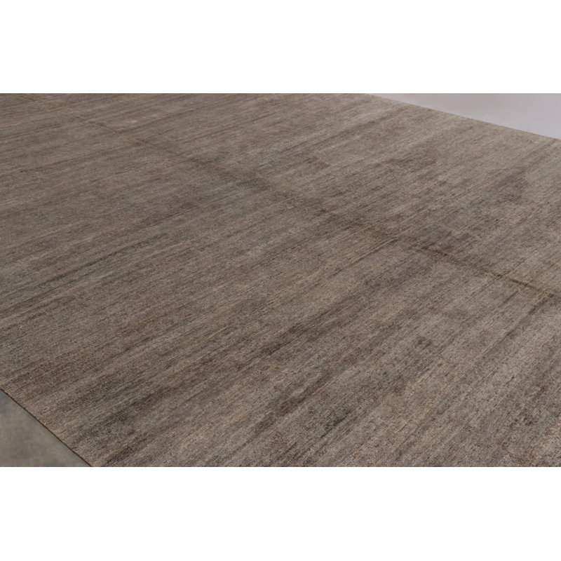Textural Hand Knotted Area Rug