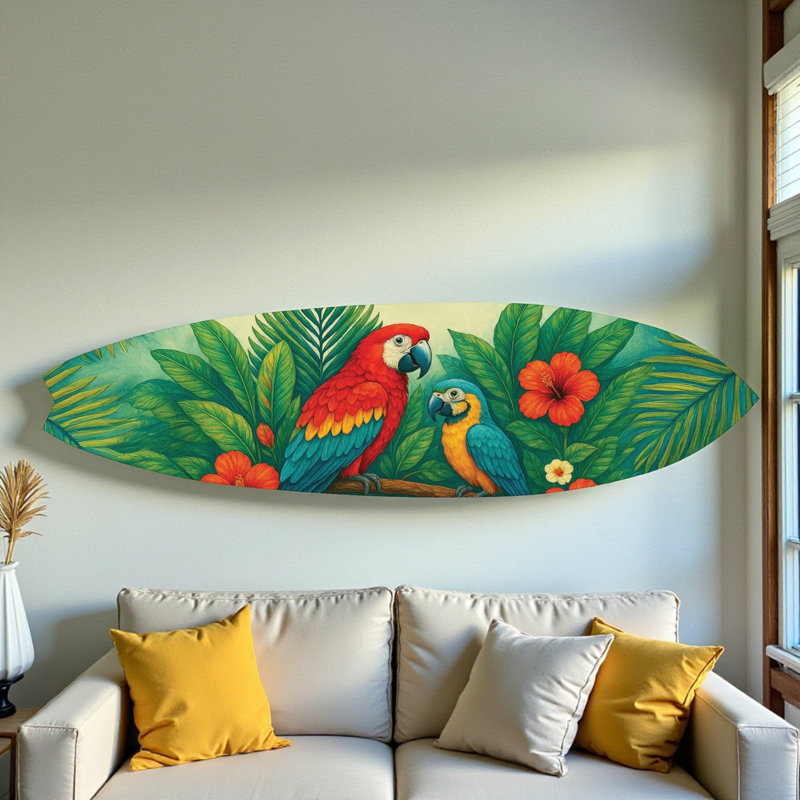 Tropical Parrot Danny, 24 Inch