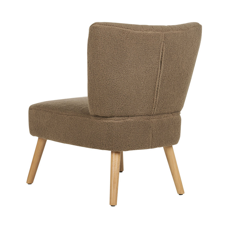 Munnsville Upholstered Accent Chair, Brown