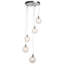 Komon 5 - Light Sliver Cluster Pendant