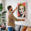 Golden Starlet Pop Art - Wrapped Canvas-111734496-111734506