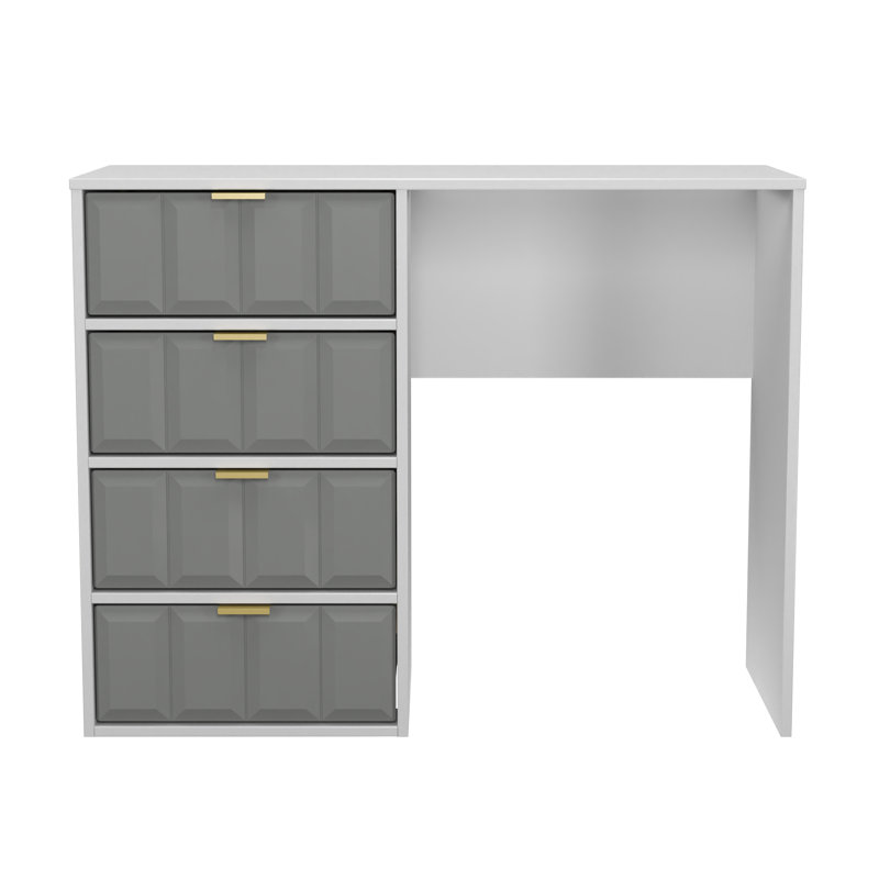 Allem Dressing Table, Shadow Matt/Grey