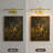 15.75 in. Brushed Gold LED Picture Light with Remote Control, Dimmable, Rotatable Design, Timer and Multiple Color Temperatures