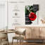 Hardie, rose rouge sur piano-108230746