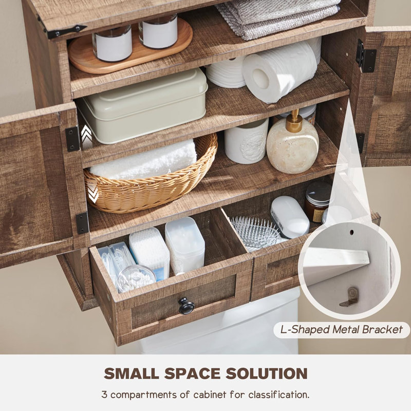 Bathroom Cabinet, Light Brown