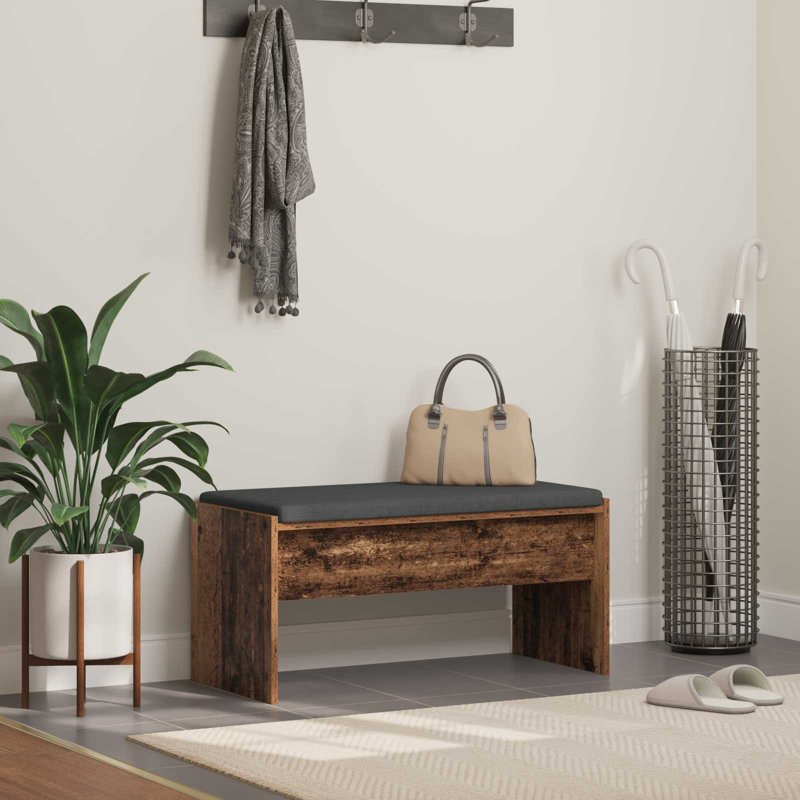 Bench, Old Wood, 40cm H x 83cm W x 38cm D