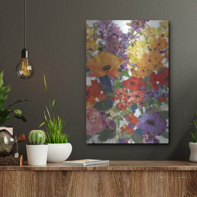 'Fresh Floral I' by Tim O'Toole, Metal Wall Art
