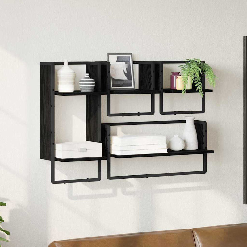 Floating Shelf, Black Oak