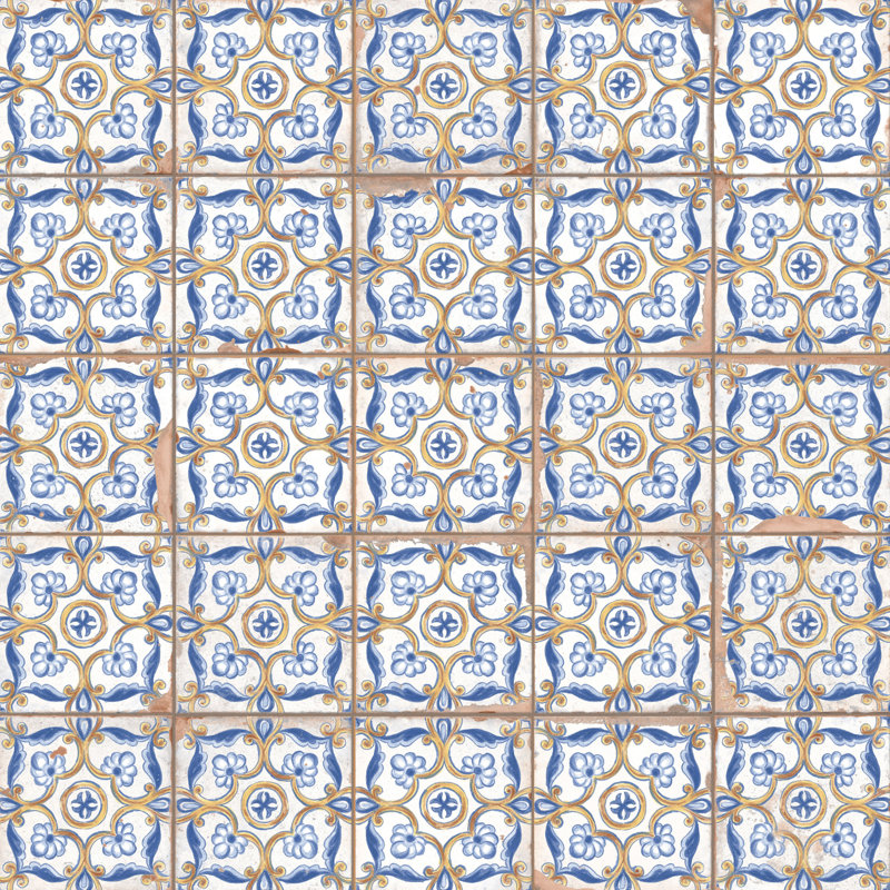 Kings Campania 13 In. X 13 In. Ceramic Floor And Wall Tile