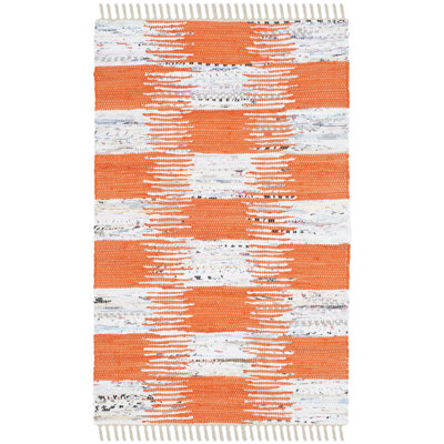 Opie Hand Woven Cotton Ikat Rug
