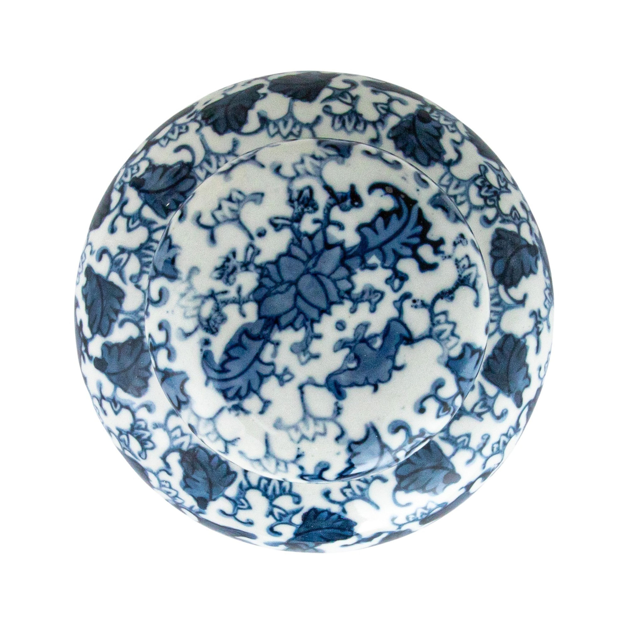 Chadwicks Ceramic Ginger Jar, 6.5'' H x 5.5'' W x 5.5'' D