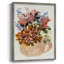 Mauve Bouquet in Teapot II, reproduction encadrée - bois massif-151985647