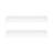 Maida Rectangle Two-Piece Wavy Floating Shelf Set for Use as Cute Nursery Bookshelves-1287550577