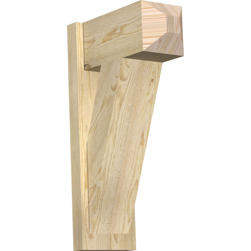 Artisan traditionnel en bois rustique, P 16 po x H 28 po, Sapin Douglas de 8 po (sciage brut)
