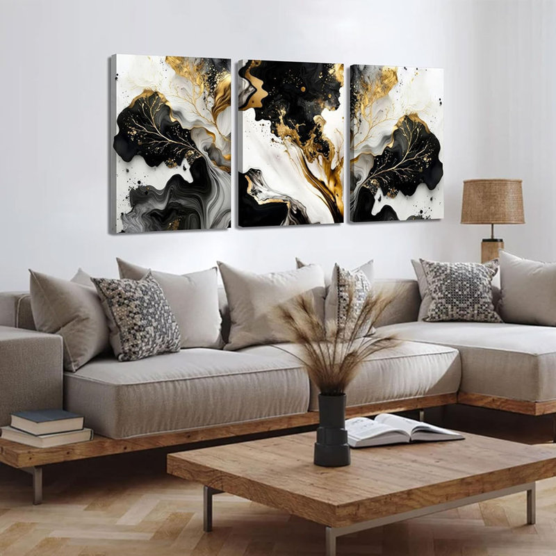 3 Piece Wrapped Canvas Print
