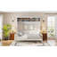 Queen Size Murphy Bed Wall Bed With Sofa,White-1758032612