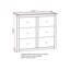 Tetteh 6 Drawer Chest of Drawers