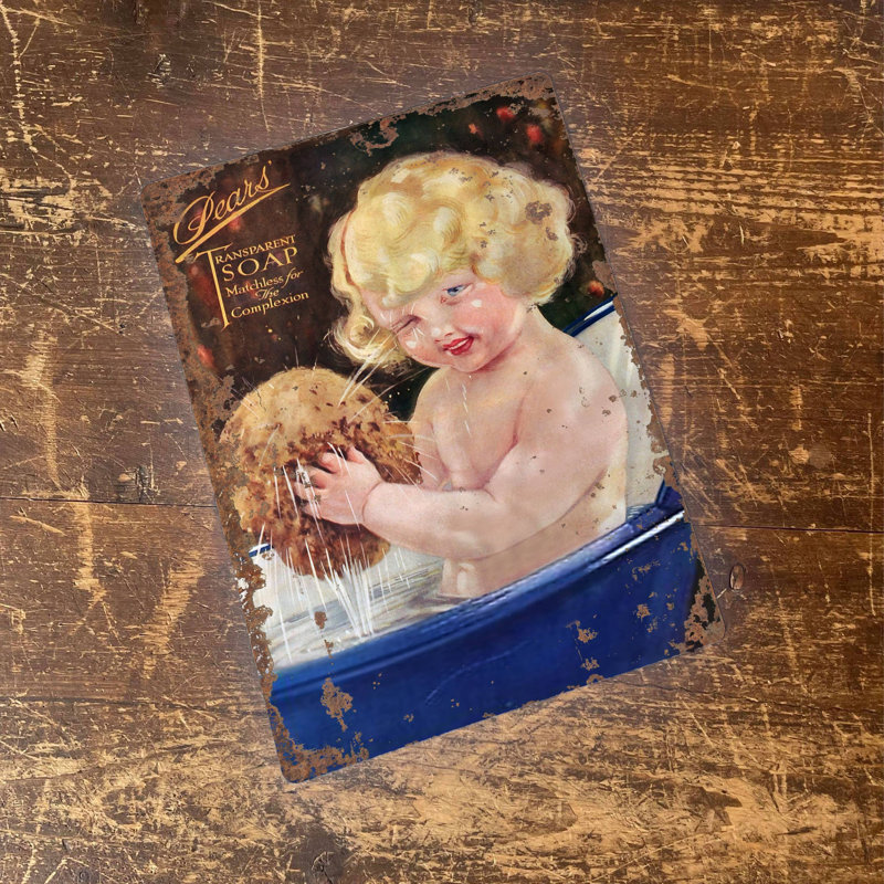 Entertainment Wall Decor on Metal, 20cm H x 15cm W