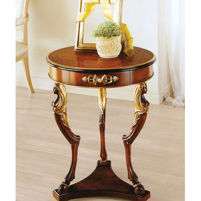 Small Floor Shelf End Table