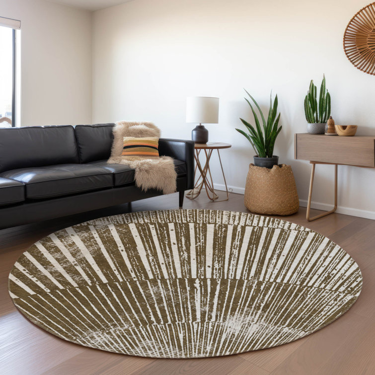 Cerrito Area Rug with Non-Slip Backing