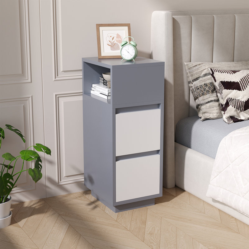 25 cm W Bedside Table