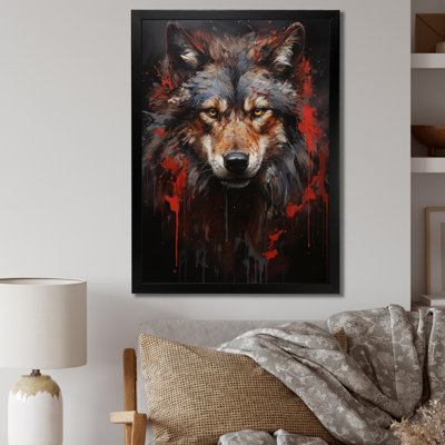 " Crimson Wolf Bold I "