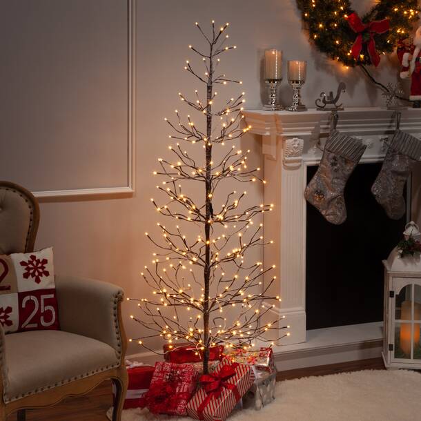 Greyleigh™ 72'' LED Lighted Trees & Branches & Reviews | Wayfair