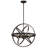 Anscombe 5 - Light Dimmable Globe Chandelier