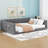 Upholstery Daybed And Side Storage Pocket-2103366743