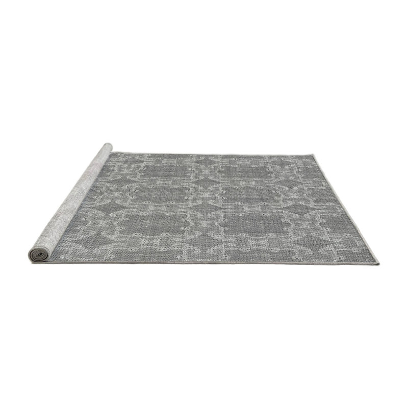 Geometric Indoor Rug, Round 4'