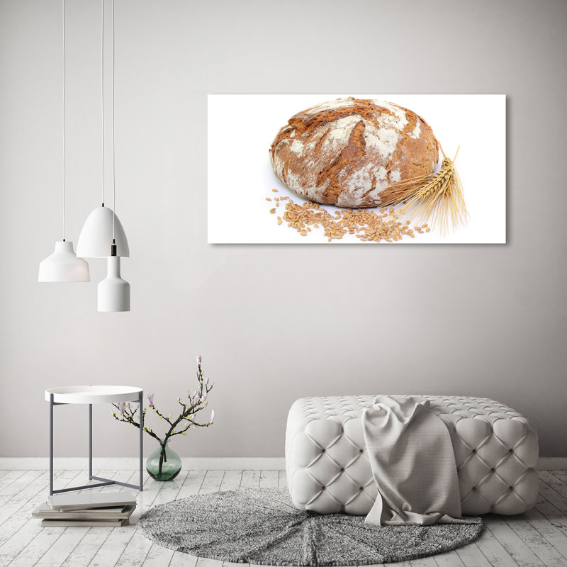 Bread And Wheat - Wrapped Canvas Print