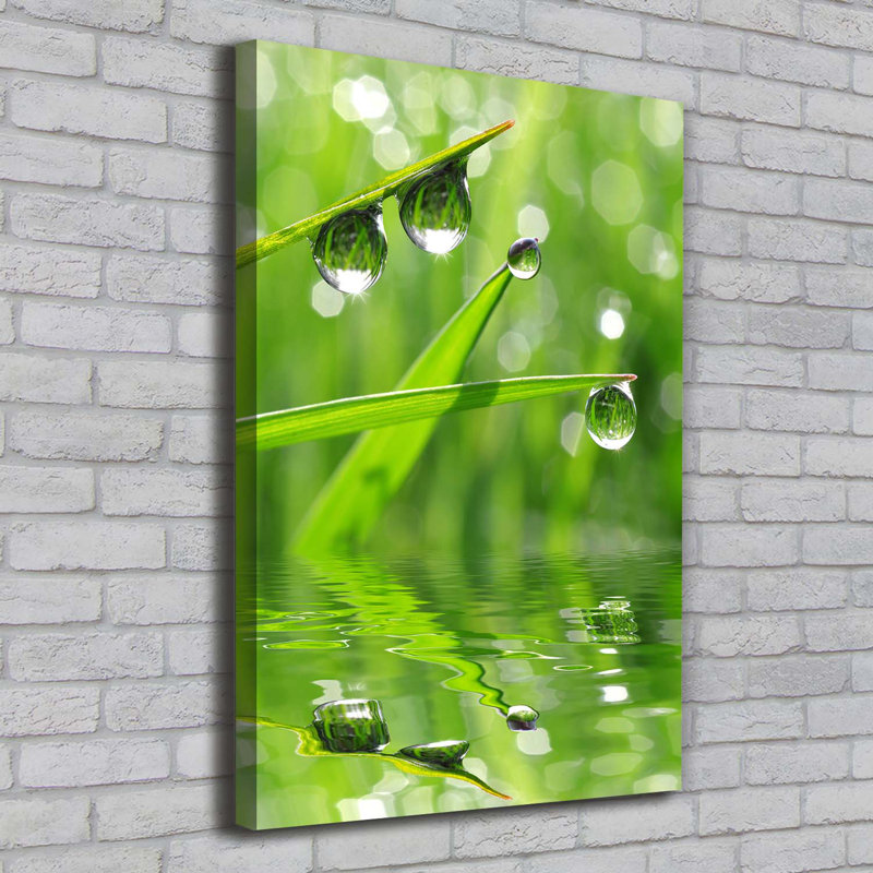 Blades Of Grass - Wrapped Canvas Print