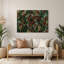 «Christmas Christmas Wreaths», art mural en métal brun-1712612779