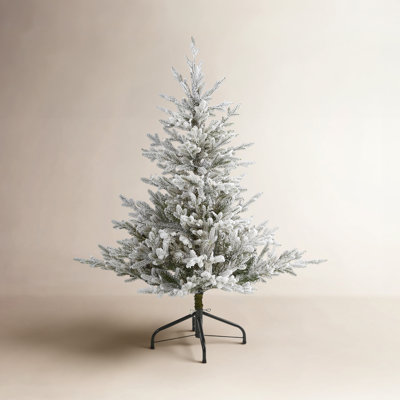 Lighted Artificial Fir Christmas Tree
