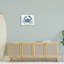 Motif botanique «Blue Crab Claws Sea Life» par Darlene Seale - reproduction sur toile flottante-92354380-92354383