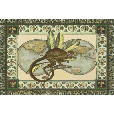 " Large Tropical Monkey II "
