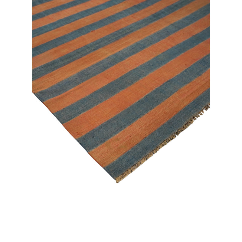 Dhurrie One-of-a-Kind Rectangle 5'9" X 8'6" Area Rug