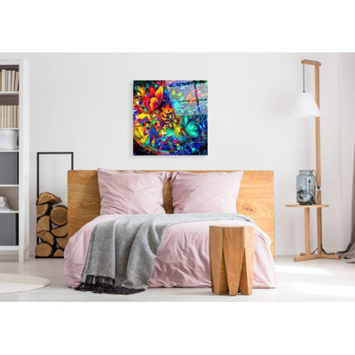 «Melting Pot», art mural en verre acrylique