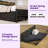 Berte Bed with Storage Headboard, Bed Frame with 4 Storage Drawers, Charging Station and RGB LED Lights-1306398868-1339152404