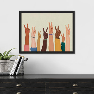 "Bureau multicentrique afro-américain d'illustration pacifique", sur papier