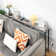 Console Table with Power Outlet Narrow Entryway Table